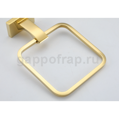 Полотенцедержатель-кольцо Gappo G0704-3, золото