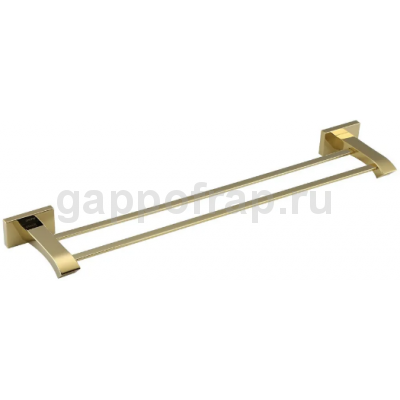 Полотенцедержатель Gappo G0709-3 двойной, золото