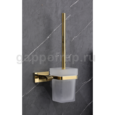 Ершик туалетный Gappo G0710-3, золото