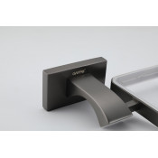 Ершик туалетный Gappo G0710-9, оружейная сталь