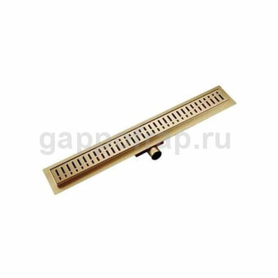 Душевой трап Gappo G85007-33 500х70, золото