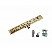 Душевой трап Gappo G87007-33 700х70, золото