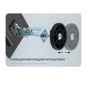 Душевой трап Gappo G85007-39 500х70, оружейная сталь
