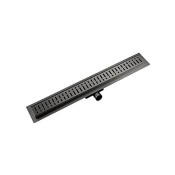 Душевой трап Gappo G87007-39 700х70, оружейная сталь