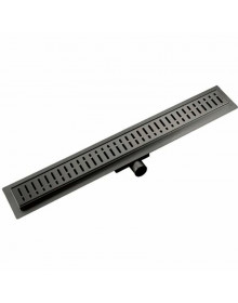 Душевой трап Gappo G88007-39 800х70, оружейная сталь