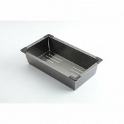 Мойка для кухни с коландером Gappo GS7246 0,8 мм 720x460x215 мм, сатин