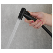 Смеситель Frap F20801-6 для душа с гигиенической лейкой, черный