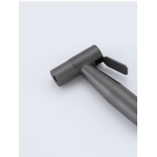 Смеситель Frap F7503-9 для душа с гигиенической лейкой, оружейная сталь