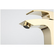 Смеситель для раковины Gappo G1007-13, золото