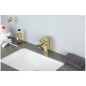 Смеситель для раковины Gappo G1007-13, золото