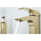 Смеситель для раковины Gappo G1007-13, золото
