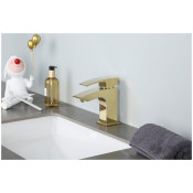 Смеситель для раковины Gappo G1007-13, золото