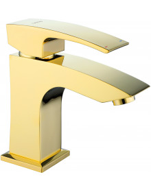 Смеситель для раковины Gappo G1007-13, золото Смеситель для раковины Gappo G1007-13, золото