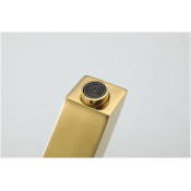 Смеситель для раковины высокий Gappo G1007-32, золото