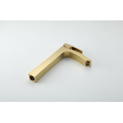 Смеситель для раковины высокий Gappo G1007-32, золото