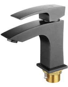 Смеситель для раковины G1007-91, оружейная сталь Смеситель для раковины G1007-91, оружейная сталь