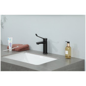 Смеситель для раковины Gappo G1021-6, чёрный