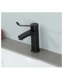 Смеситель для раковины Gappo G1021-6, чёрный