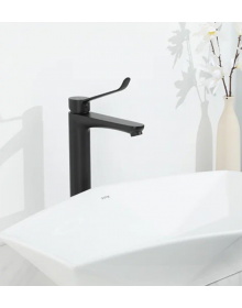 Смеситель для раковины Gappo G1021-26, чёрный Смеситель для раковины Gappo G1021-26, чёрный