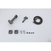 Смеситель с гигиеническим душем F7504-9, оружейная сталь Смеситель с гигиеническим душем F7504-9, оружейная сталь