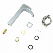 Смеситель для раковины Gappo G1007-81, хром