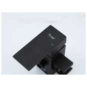 Смеситель с гигиеническим душем скрытого монтажа Frap F72802-6, черный