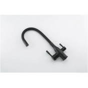 Смеситель для кухни с подключением фильтра для питьевой воды Frap F4396-6, черный Смеситель для кухни с подключением фильтра для питьевой воды Frap F4396-6, черный