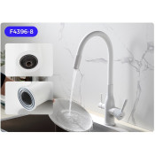 Смеситель для кухни с подключением фильтра фильтра для питьевой воды F4396-8, белый Смеситель для кухни с подключением фильтра фильтра для питьевой воды F4396-8, белый