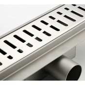 Душевой трап Gappo G84007-4 70*400, сатин Душевой трап Gappo G84007-4 70*400, сатин