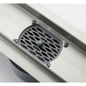 Душевой трап Gappo G84007-4 70*400, сатин Душевой трап Gappo G84007-4 70*400, сатин