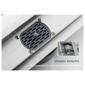 Душевой трап Gappo G84007-4 70*400, сатин Душевой трап Gappo G84007-4 70*400, сатин