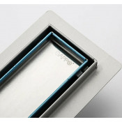 Душевой трап Gappo G84007-4 70*400, сатин Душевой трап Gappo G84007-4 70*400, сатин