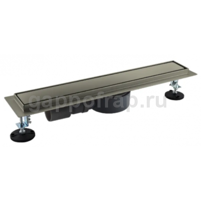 Душевой трап Gappo G84007-4 70*400, сатин Душевой трап Gappo G84007-4 70*400, сатин