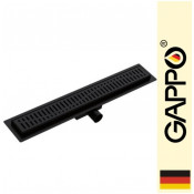 Душевой трап Gappo G88007-36 70х800 мм, чёрный Душевой трап Gappo G88007-36 70х800 мм, чёрный