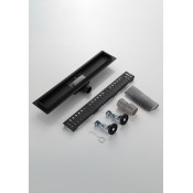 Душевой трап Gappo G88007-36 70х800 мм, черный Душевой трап Gappo G88007-36 70х800 мм, черный