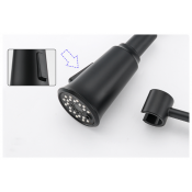 Смеситель для кухни Gappo G4398-66 с подключением фильтра питьевой воды c гибкиv изливом, черный Смеситель для кухни Gappo G4398-66 с подключением фильтра питьевой воды c гибкиv изливом, черный