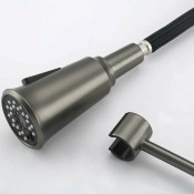 Смеситель для кухни Gappo G4398-69 с подключением фильтра питьевой воды c гибкиv изливом, оружейная сталь Смеситель для кухни Gappo G4398-69 с подключением фильтра питьевой воды c гибкиv изливом, оружейная сталь