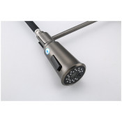 Смеситель для кухни Gappo G4398-69 с подключением фильтра питьевой воды c гибкиv изливом, оружейная сталь Смеситель для кухни Gappo G4398-69 с подключением фильтра питьевой воды c гибкиv изливом, оружейная сталь