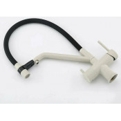 Смеситель для кухни Gappo G4398-81 с подключением фильтра питьевой воды, белый/чёрный Смеситель для кухни Gappo G4398-81 с подключением фильтра питьевой воды, белый/чёрный