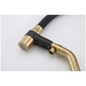 Смеситель для кухни Gappo G4398-83 с подключением фильтра питьевой воды, черный/золото Смеситель для кухни Gappo G4398-83 с подключением фильтра питьевой воды, черный/золото