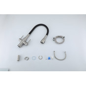 Смеситель для кухни Gappo G4399-65 с подключением фильтра питьевой воды, сатин/черный Смеситель для кухни Gappo G4399-65 с подключением фильтра питьевой воды, сатин/черный