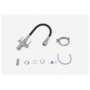 Смеситель для кухни Gappo G4399-65 с подключением фильтра питьевой воды, сатин/черный Смеситель для кухни Gappo G4399-65 с подключением фильтра питьевой воды, сатин/черный