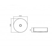 Раковина на столешницу Gappo GX101-3, сатин золотой Раковина на столешницу Gappo GX101-3, сатин золотой