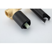 Встраиваемый смеситель с гигиеническим душем Frap F2085-6, черный матовый Встраиваемый смеситель с гигиеническим душем Frap F2085-6, черный матовый