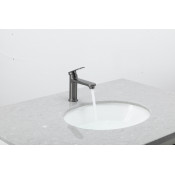 Смеситель для раковины Frap F1085-9, оружейная сталь