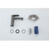 Смеситель для раковины Frap F1085-9, оружейная сталь