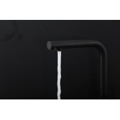 Смеситель для кухни Frap F43551-6 с подключением фильтра, черный