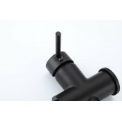 Смеситель для кухни Frap F43551-6 с подключением фильтра, черный