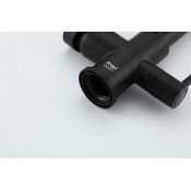 Смеситель для кухни Frap F43551-6 с подключением фильтра, черный