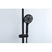 Душевая стойка Frap F24807-6, черная